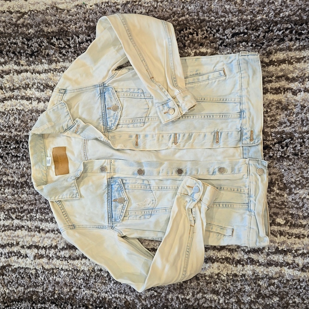 H and M & Denim Jean Jacket size 4